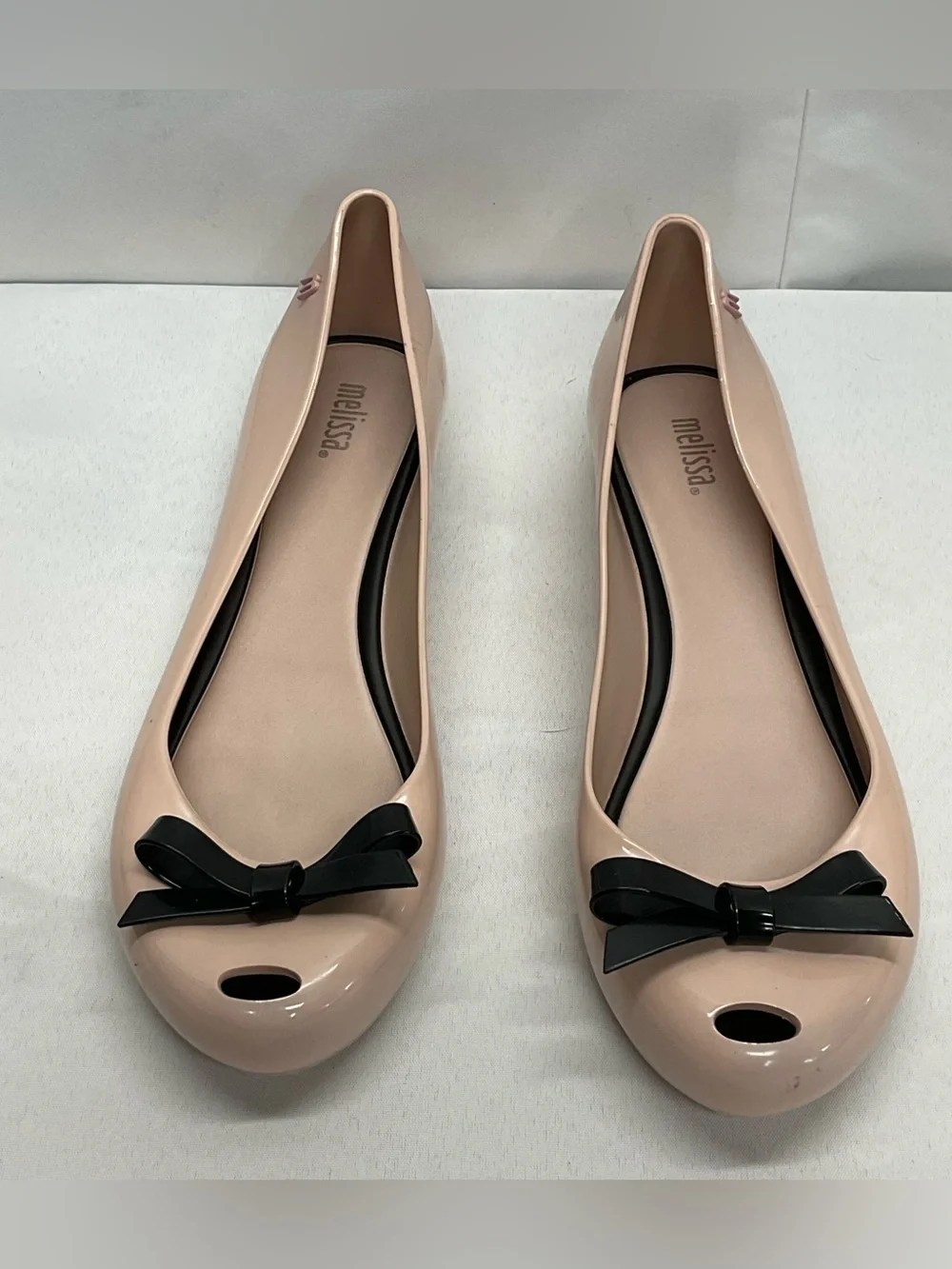 Melissa Ultragirl Bow III Ballet Flats Size 10Coquette Feminine Balletcore